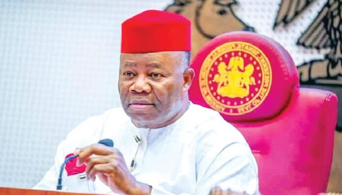 Akpabio Visits Buhari's Family
