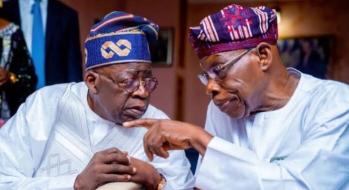 Obasanjo criticizes Tinubu over inefficiency claims, but Lagos APC fires back, labeling the ex-president’s remarks as bitter and hypocritical.