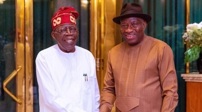Tinubu congratulates Jonathan on his 68th birthday